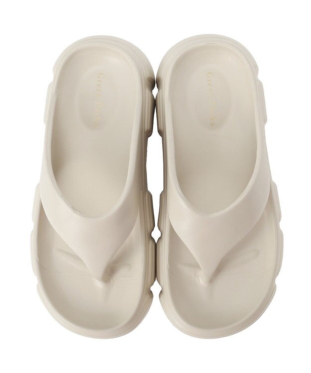 Green Parks ＥＶＡトングサンダル Beige
