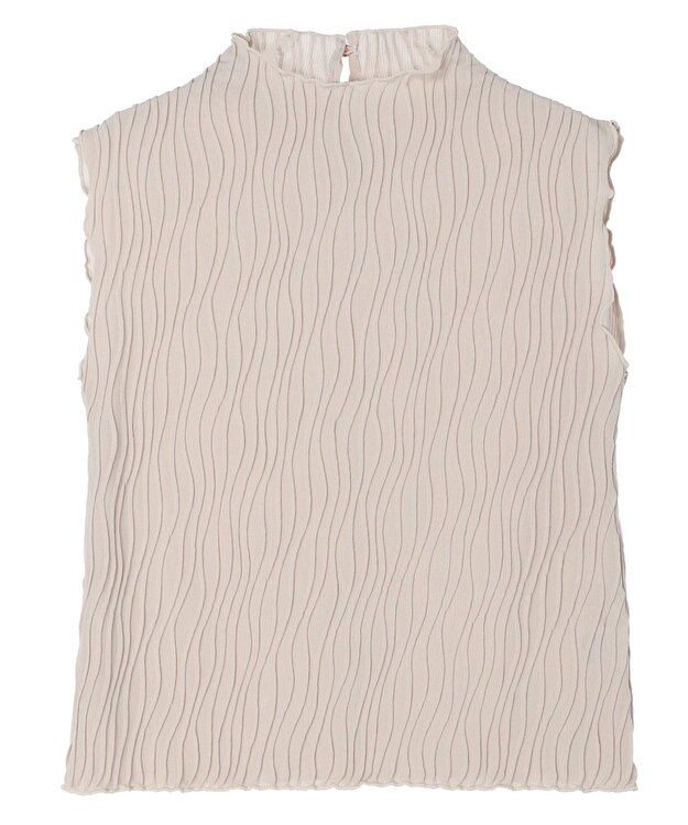 Green Parks ・Ｐｅｔｉｔ　Ｆｌｅｕｒ　ウェーブメロープルオーバー Gray Beige