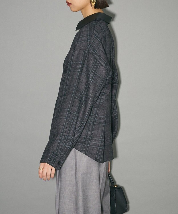 Green Parks ウエストタック２ＷＡＹシャツブルゾン Gray