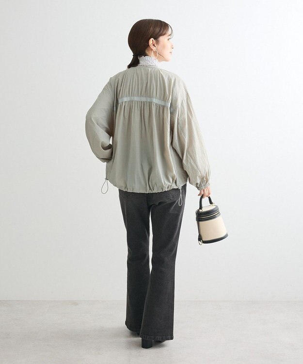 Green Parks Ｖネックドロストライトブルゾン Khaki