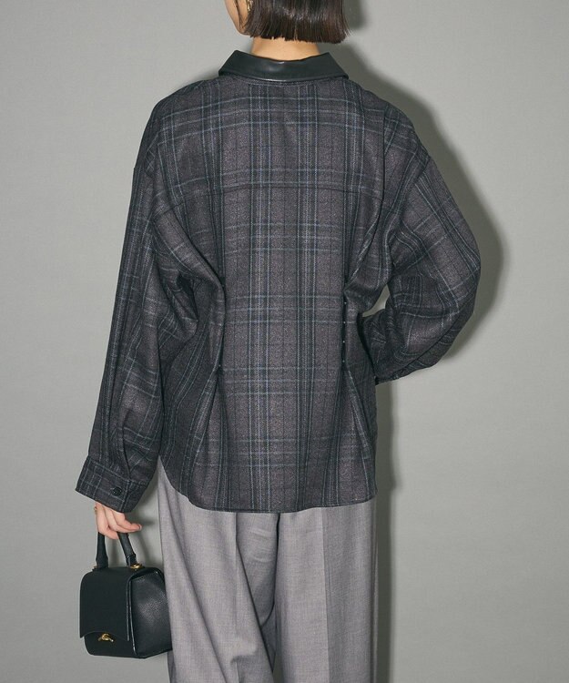 Green Parks ウエストタック２ＷＡＹシャツブルゾン Gray