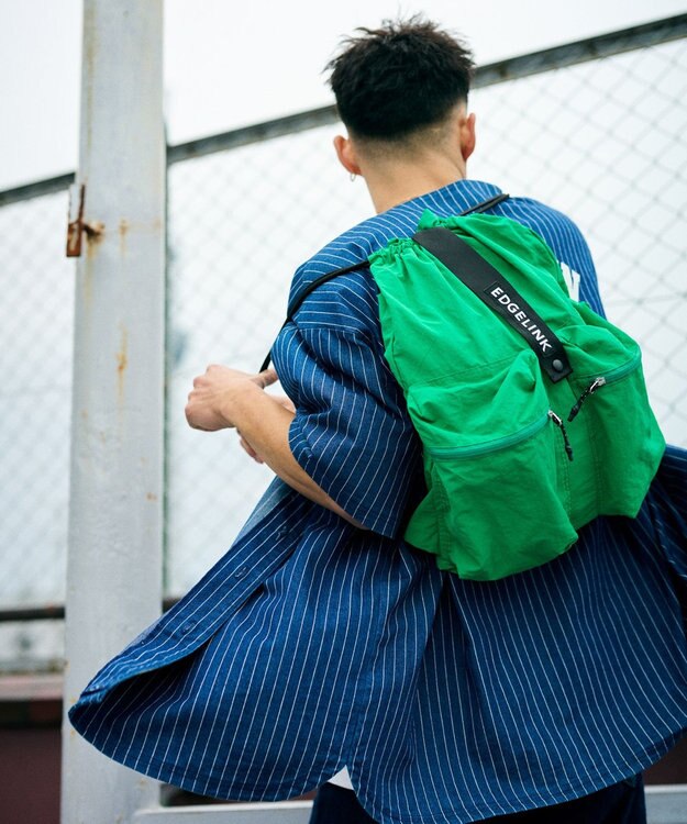 ACE BAGS & LUGGAGE EDGELINK ナムパック ポケッタブルナップサック 60192 エッジリンク グリーン