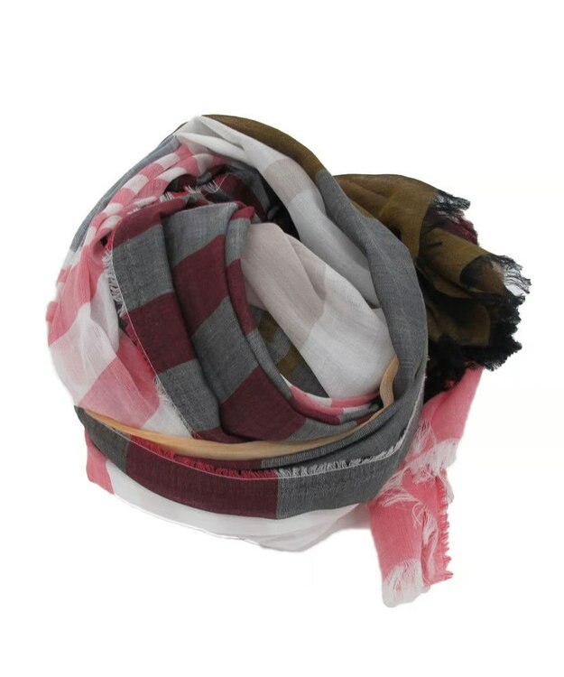 POLS 極細コットンストール Lサイズ オレンジ