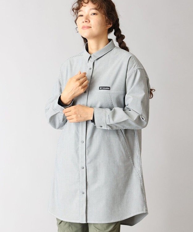 Columbia Columbia/ ウィメンズトゥリースワローシャツドレス /コロンビア Nocturnal Stripe