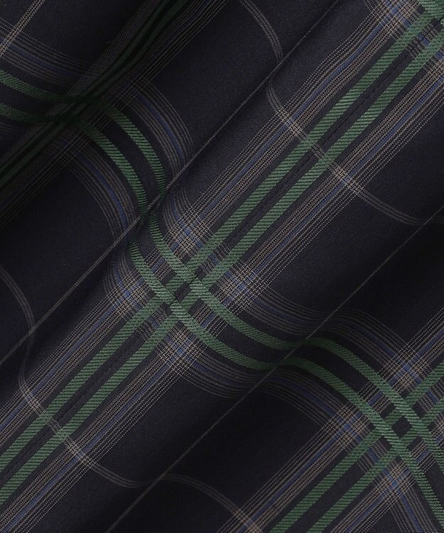 J.PRESS LADIES L 【WEB限定カラーあり・洗える】SOFT SHEER チェック フレア スカート 【WEB限定】ネイビーチェック系