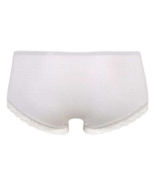 WACOAL ショーツ ボーイレングス 【リボンブラ】 BRB413とペア はきこみ丈あさめ やわらかく伸びる素材（バック） レディース PRA613 /ワコール グレー