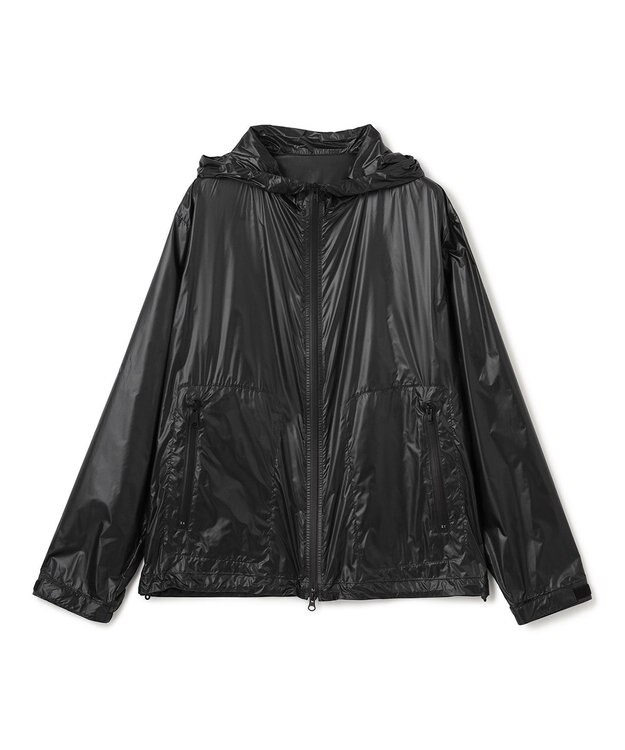 JOSEPH HOMME 新素材【撥水/軽量/パッカブル仕様】ライトリップストップ フード付きブルゾン ブラック系
