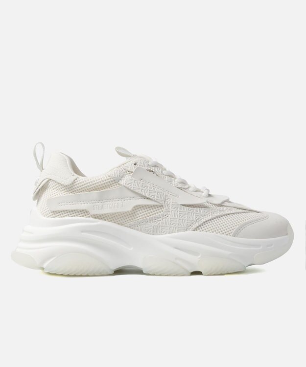 STEVE MADDEN 【MEN】POSSESS ボリュームソールスニーカー ホワイト