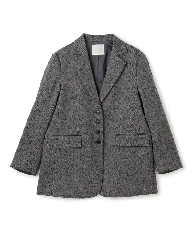 UNFILO リングツイード ジャケット ブラック