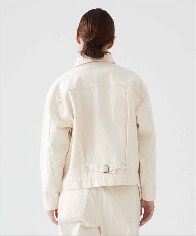 caqu modern jacket type 2nd. デニムジャケット ecru