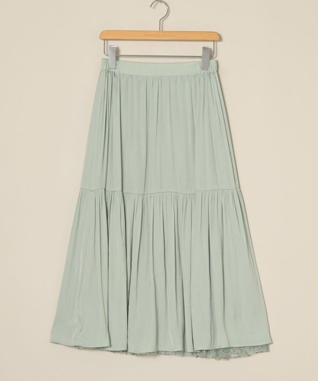 ONWARD Reuse Park 【any SiS】スカート春夏 グリーン