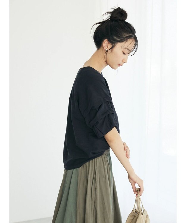 CRAFT STANDARD BOUTIQUE ホイップスリーブプルオーバー Black