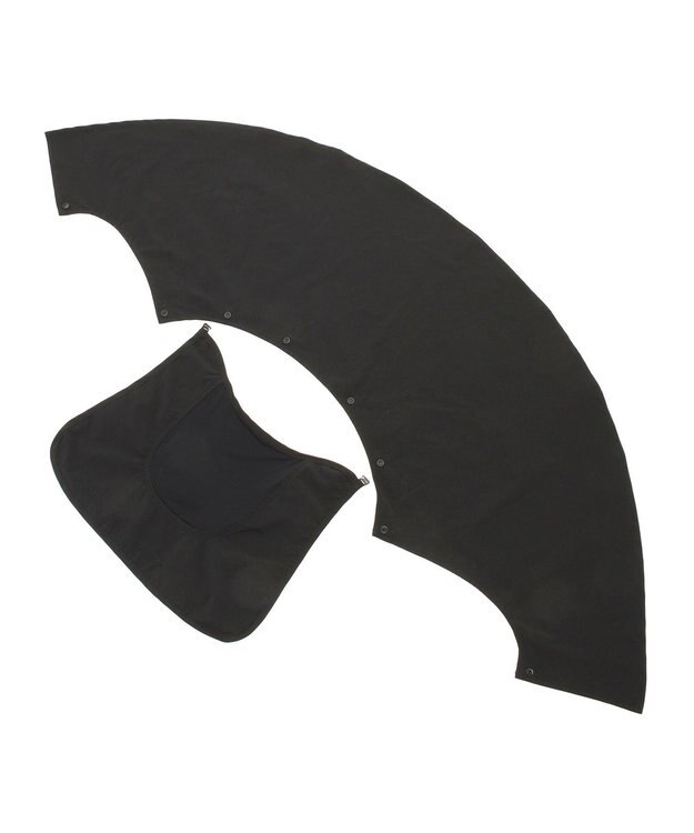 MOONBAT 【遮光100％/UVカット100％】フワクール (Fuwacool)  日差しを完全遮断バッククリボンワイドキャップ　遮光100　UV100 ブラック