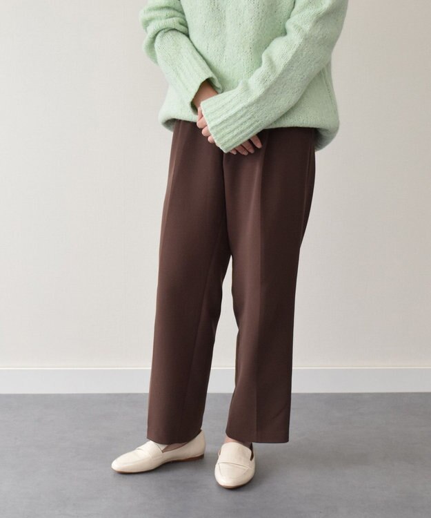 INTER-CHAUSSURES 【FABIO RUSCONI】モカデザインレザーシューズ アイボリーエナメル