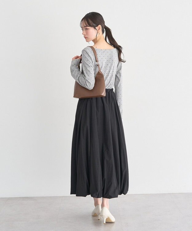 earth music&ecology バルーンスカート Ivory