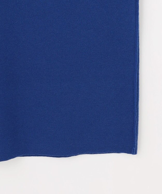 ANY SIS S CICA加工 ニット タイト スカート ブルー