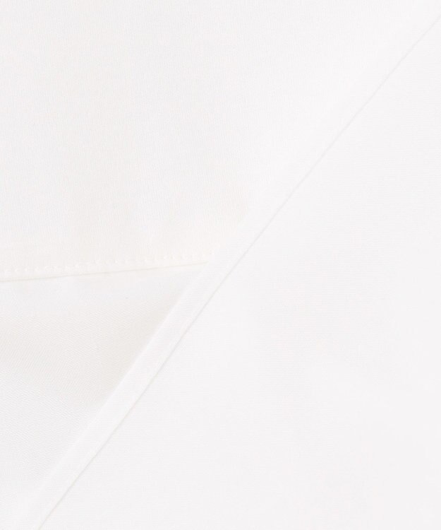 J.PRESS LADIES コットンスムース レイヤードフレア カットソー ホワイト系