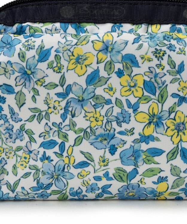 LeSportsac RECTANGULAR COSMETIC/タペストリーフラワーブルー タペストリーフラワーブルー