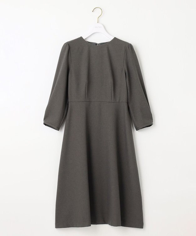 ANY SIS S 【低身長企画】レディフレア ワンピース チャコール