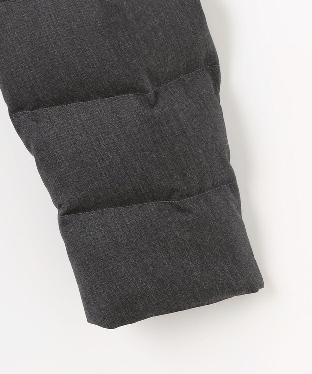 JOSEPH ABBOUD 【フード取り外し可】ライトメリノダウン ブルゾン グレー系