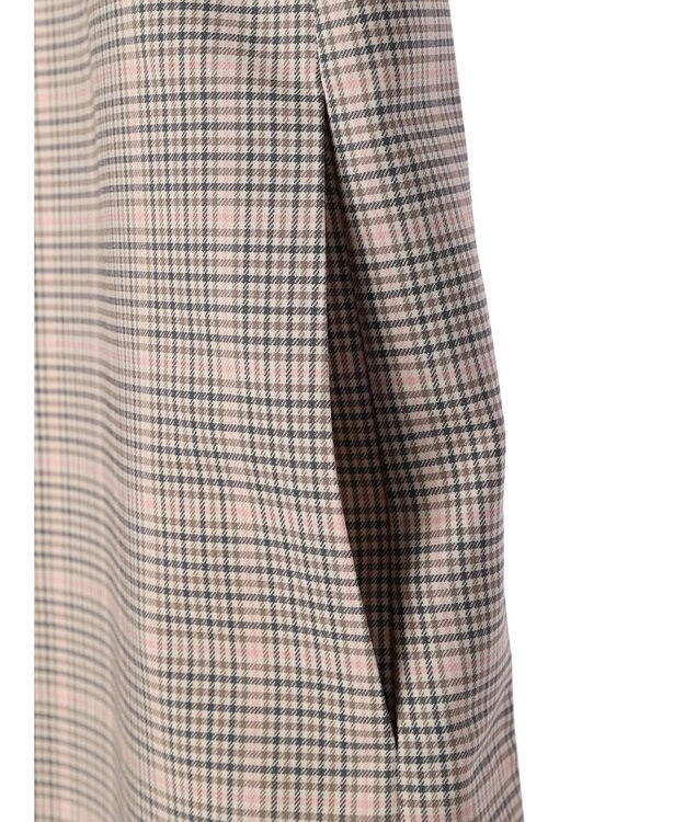 earth music&ecology フロントジップジャンスカ Glen Check