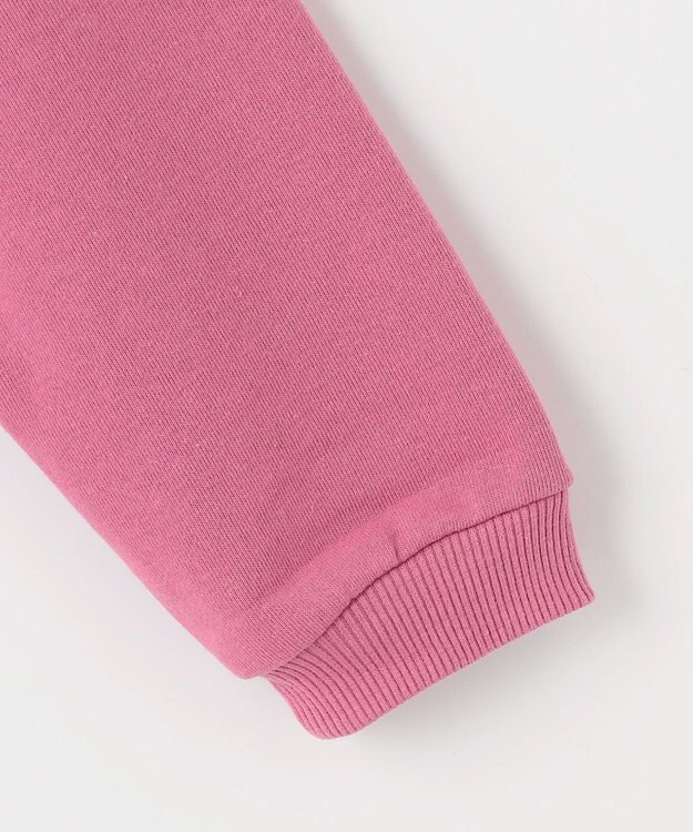 ANY KIDS 【春まで主役】アニマル発泡プリントトレーナー チェリーピンク