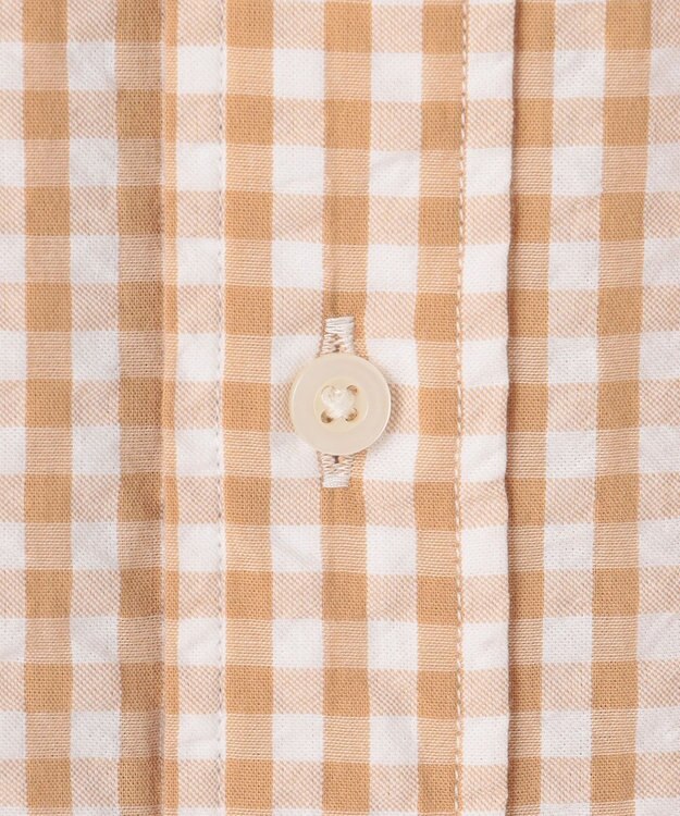 J.PRESS MEN 【WEB・一部店舗限定】サッカーギンガムチェック シャツ/B.D イエロー系3