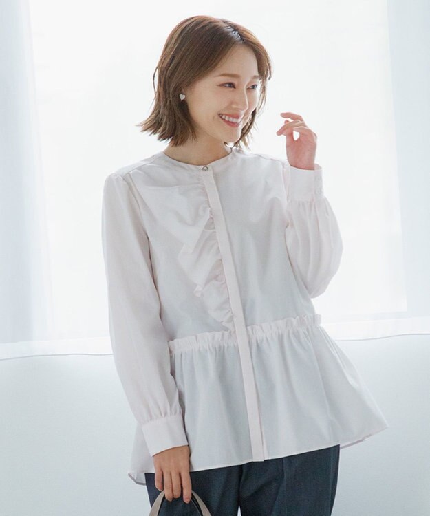 TOCCA 【chayさん着用】ROSY RIPPLE ブラウス ピンク系