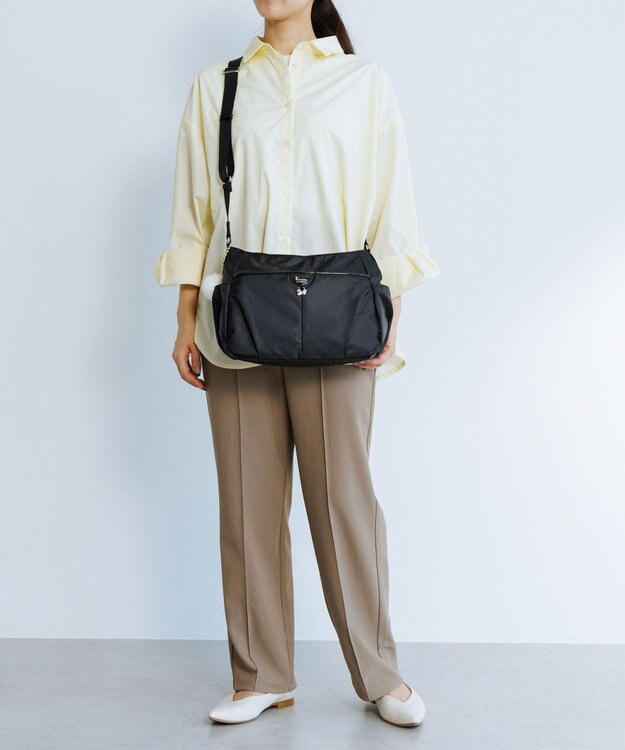 ACE BAGS & LUGGAGE Kanana project COLLECTION シェリ ショルダーバッグ 横M 17943 カナナプロジェクト コレクション ブラック