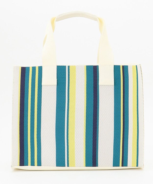 23区 ニットトートバッグ ベージュ系2