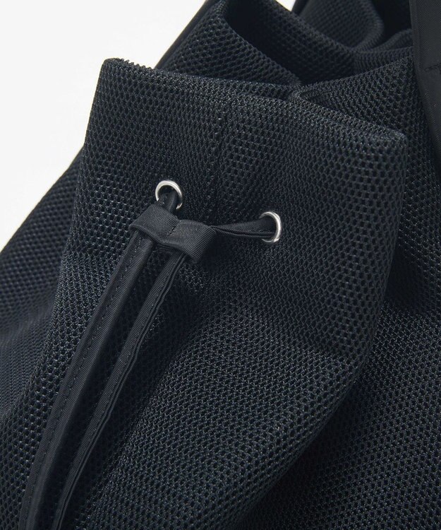 TOPKAPI 【Breath TOPKAPI】メッシュ 2way ビッグ トートバッグ ブラック