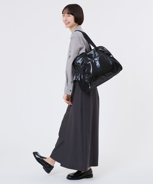 LeSportsac SMALL CARRYALL DUFFLE/ブラックシャイン ブラックシャイン
