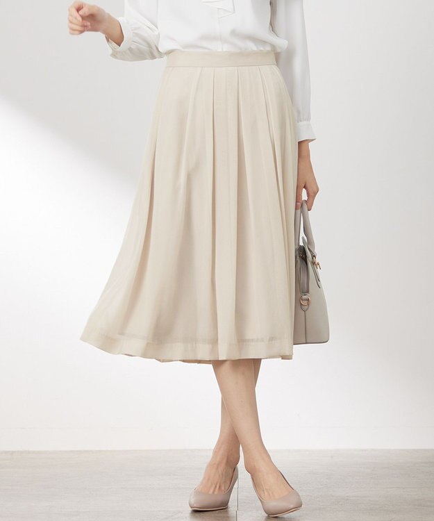 洗える】シャイニータック スカート / any SiS | ファッション通販 
