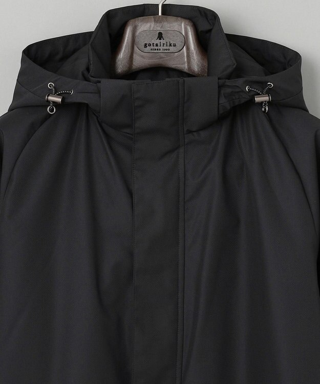 GOTAIRIKU 3シーズン対応【仕事で着用可】ラスタードビー  フーデッドブルゾン_無地(24年モデル) ブラック系8