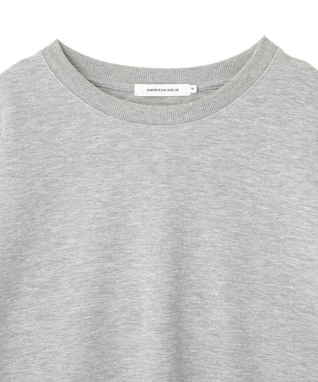 AMERICAN HOLIC サイドドットポンチプルオーバー Light Gray Mixture