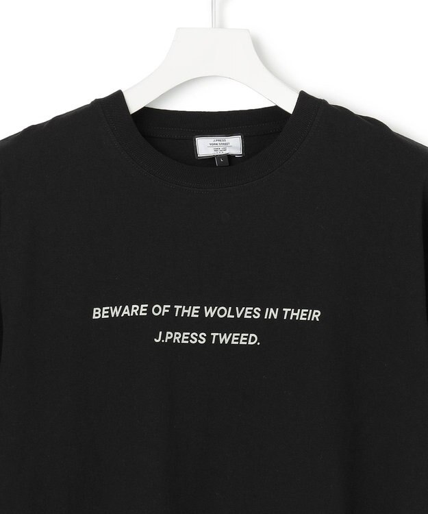 J.PRESS YORK STREET 【UNISEX】グラフィックTシャツ ブラック系