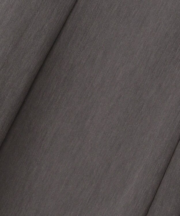 J.PRESS LADIES L 【洗える】シアートリコット フレアー スカート グレー系