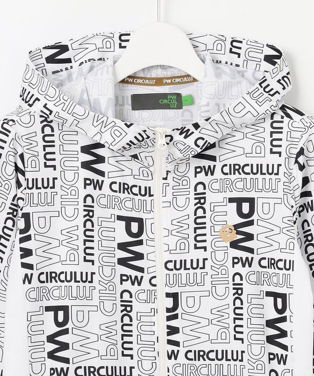 PW CIRCULUS 【軽量/ UVカット】【WOMEN】UVパーカー ゴルフウェア レディース ホワイト系5