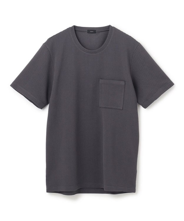 JOSEPH HOMME 【オリジナル素材】ライトタックジャージー クルーネックＴ グレー系