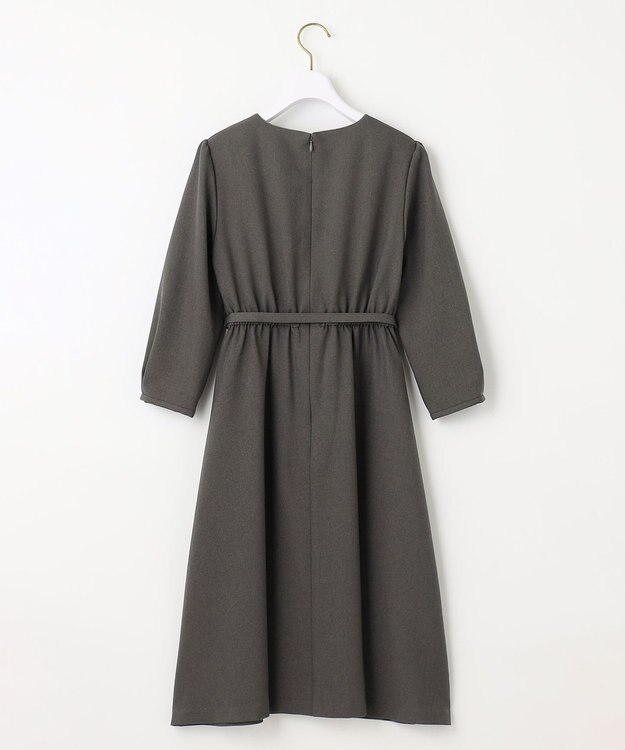 ANY SIS S 【低身長企画】レディフレア ワンピース チャコール