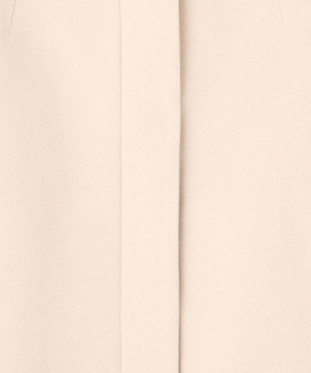 J.PRESS YORK STREET 【WOMEN】2WAY ウールアンゴラ ビーバーショートコート ベージュ系