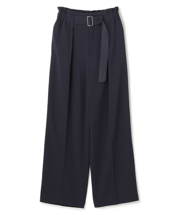 BEIGE， 【洗える・L-size】CINDY / ワイドパンツ Navy