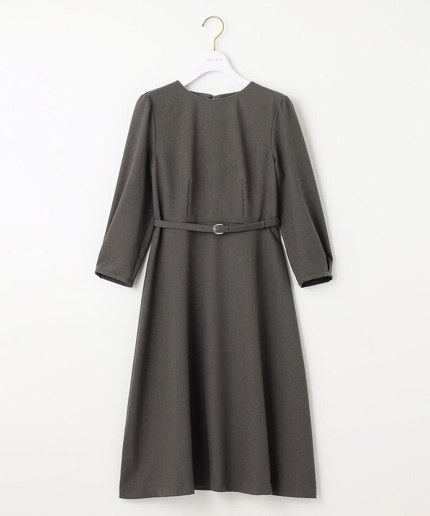 ANY SIS S 【低身長企画】レディフレア ワンピース チャコール