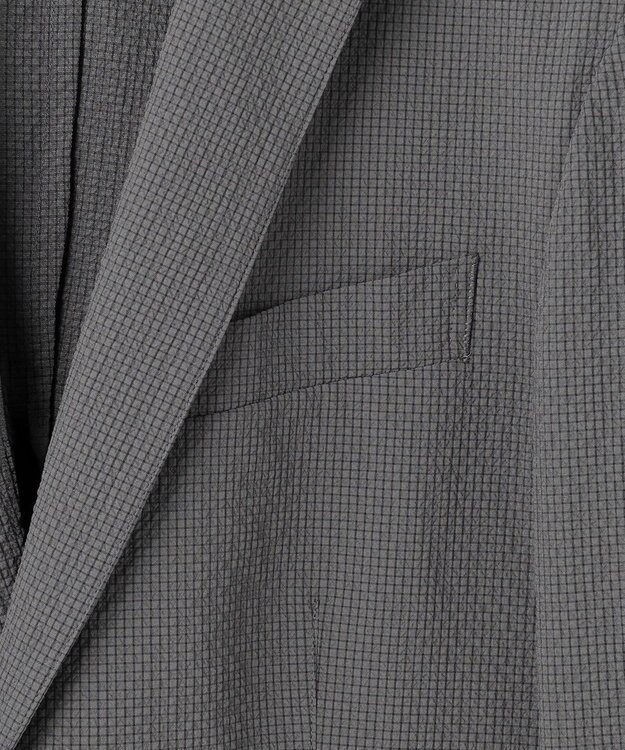 JOSEPH HOMME 【WEB・一部店舗限定】 エアーグリットサッカーストレッチ　ジャケット グレー系