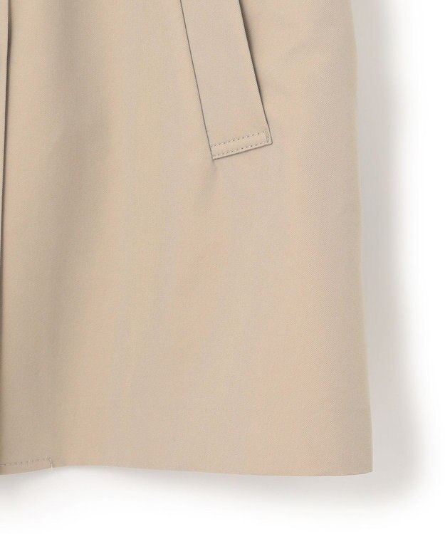 ICB L ハーフスリーブトレンチ シャンブレーベージュ系