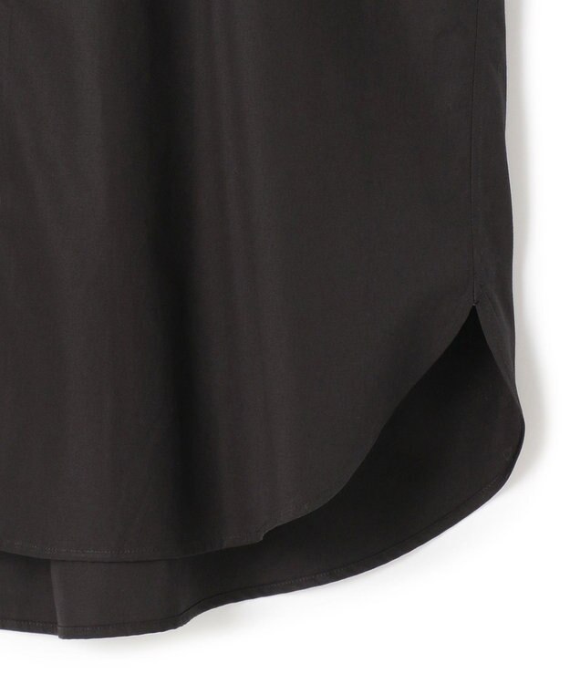 JOSEPH HOMME 【HIGH GRADE LINE】コットンポプリン  レギュラーカラーシャツ ブラック系