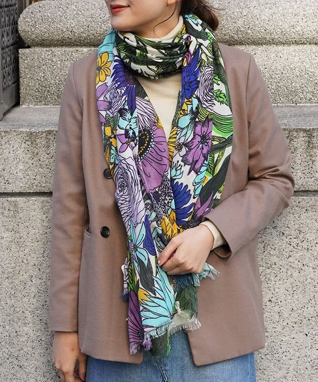 muto U-conic green ストール U-conic green