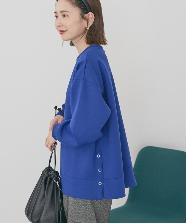 AMERICAN HOLIC サイドドットポンチプルオーバー Blue