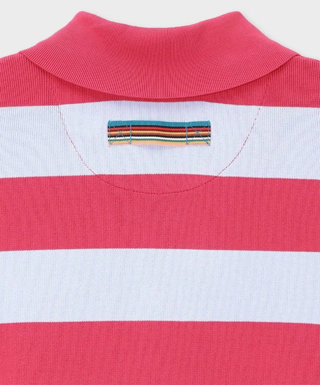 Paul Smith Paul Smith Loves Barbour Felton Knitted ポロシャツ チェリー