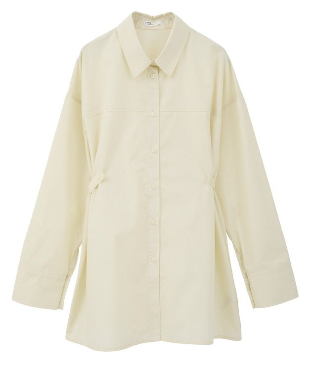 CRAFT STANDARD BOUTIQUE サイドベルトシャツ Yellow